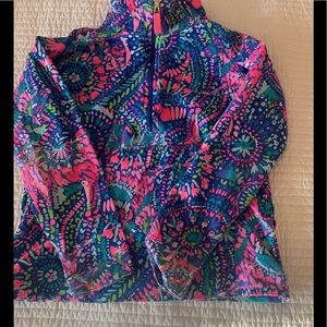 Lily quarter zip pull over